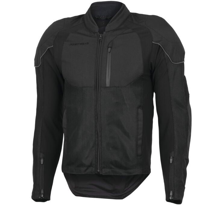 FIRSTGEAR Reflex Mesh Jacket Black - Large Tall - Click Image to Close