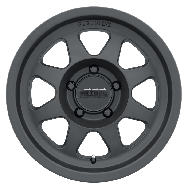 MR701 15x7 +15mm Offset 5x100 56.1mm CB Matte Black Wheel - Click Image to Close