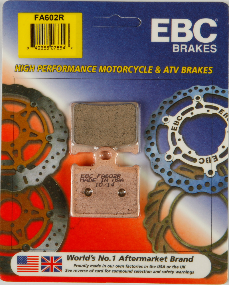 Long Life Sintered Brake Pads - Click Image to Close