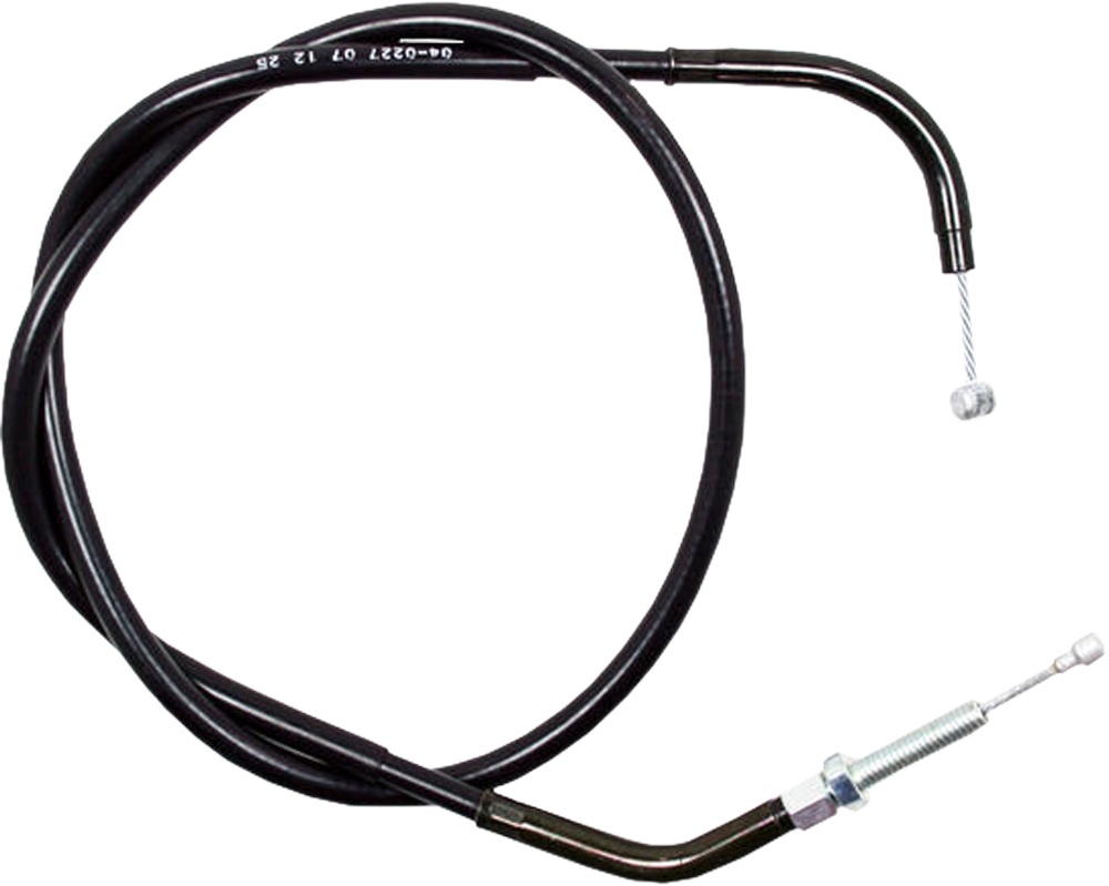 Black Vinyl Clutch Cable - For Suzuki GSXR600/750/1000 - Click Image to Close