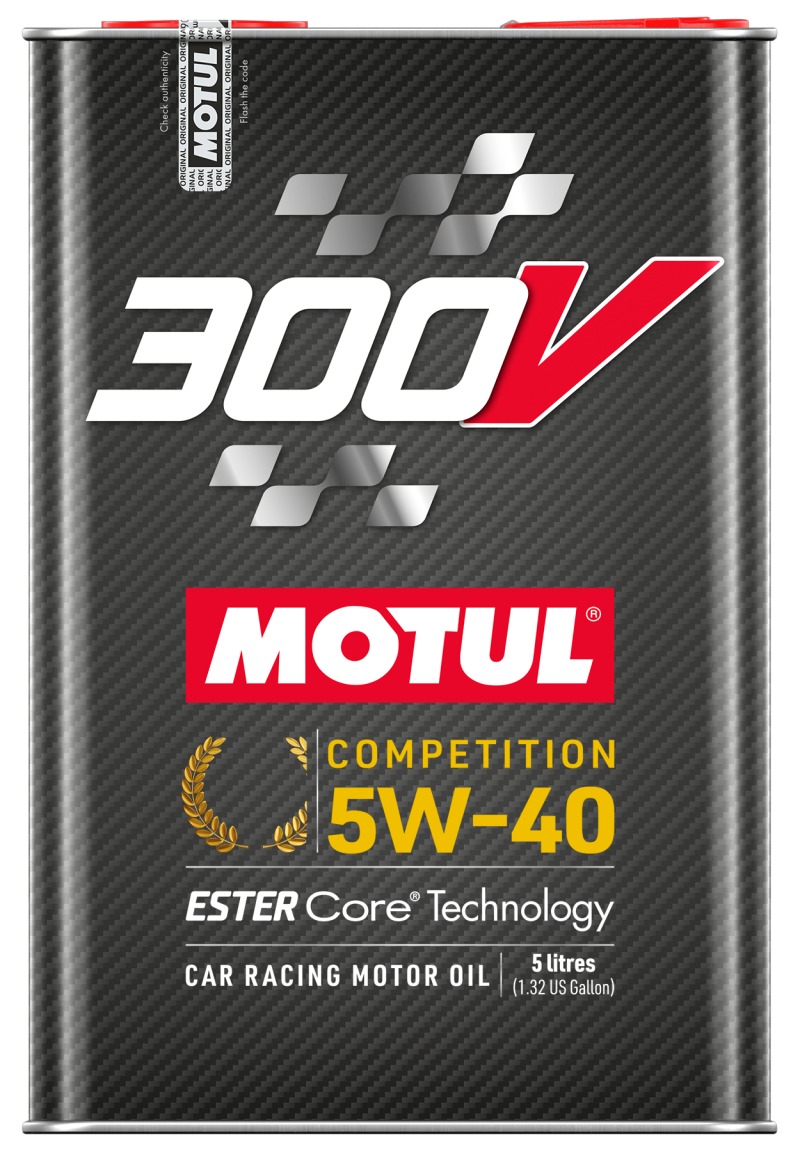 300V Competition Synthetic 5w40 Engine Oil - Case 4 X 5 Liters - Click Image to Close