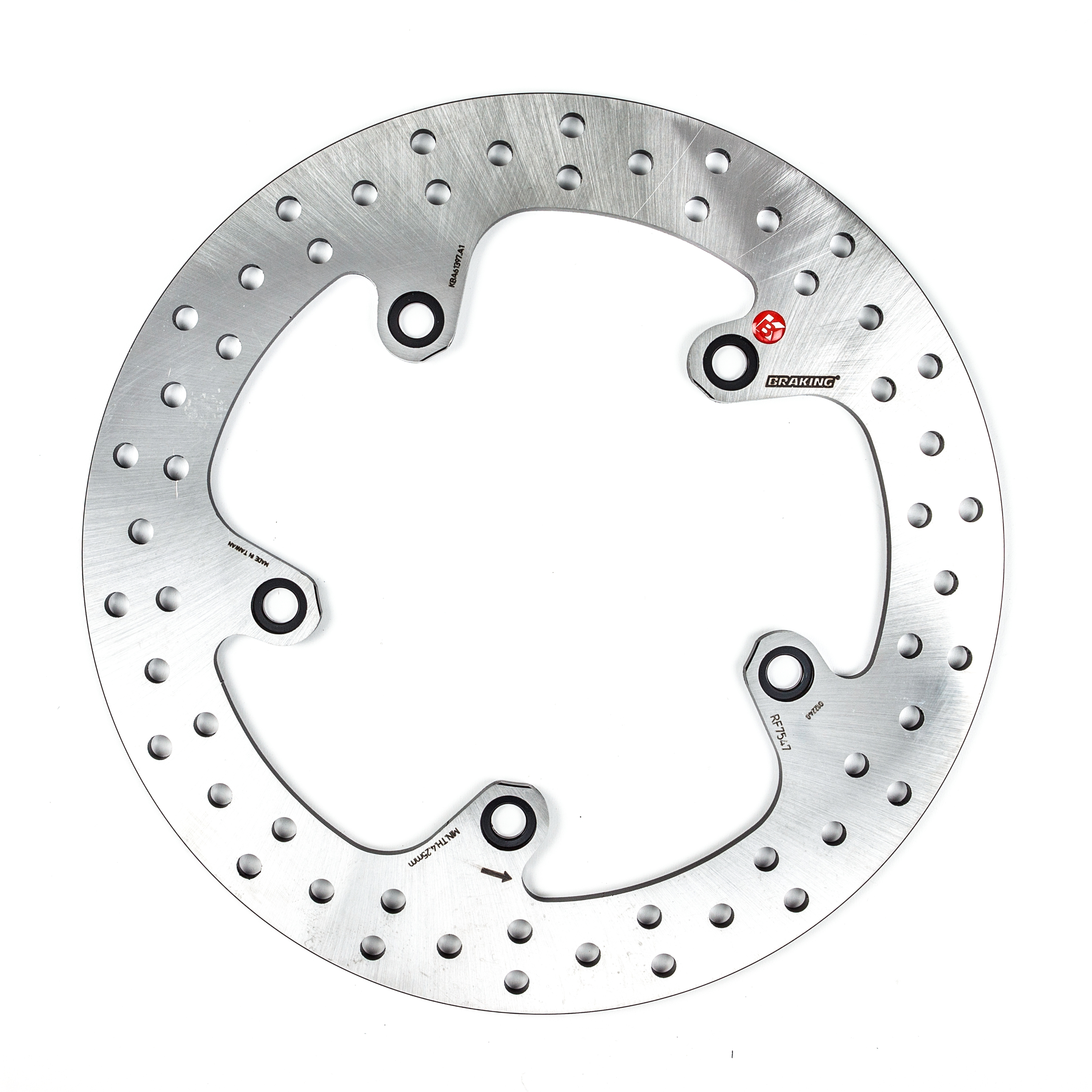 Round Rotor Rear - For 13-14 BMW R1200GS - Click Image to Close