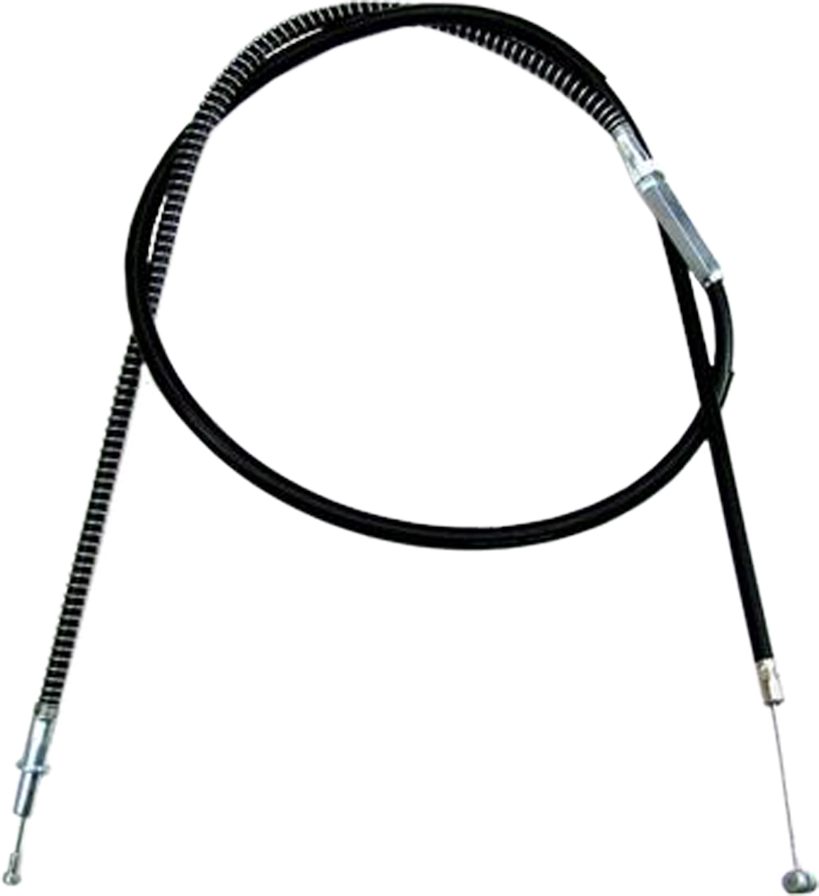 Black Vinyl Clutch Cable - For 80-83 Kawasaki KZ550C - Click Image to Close