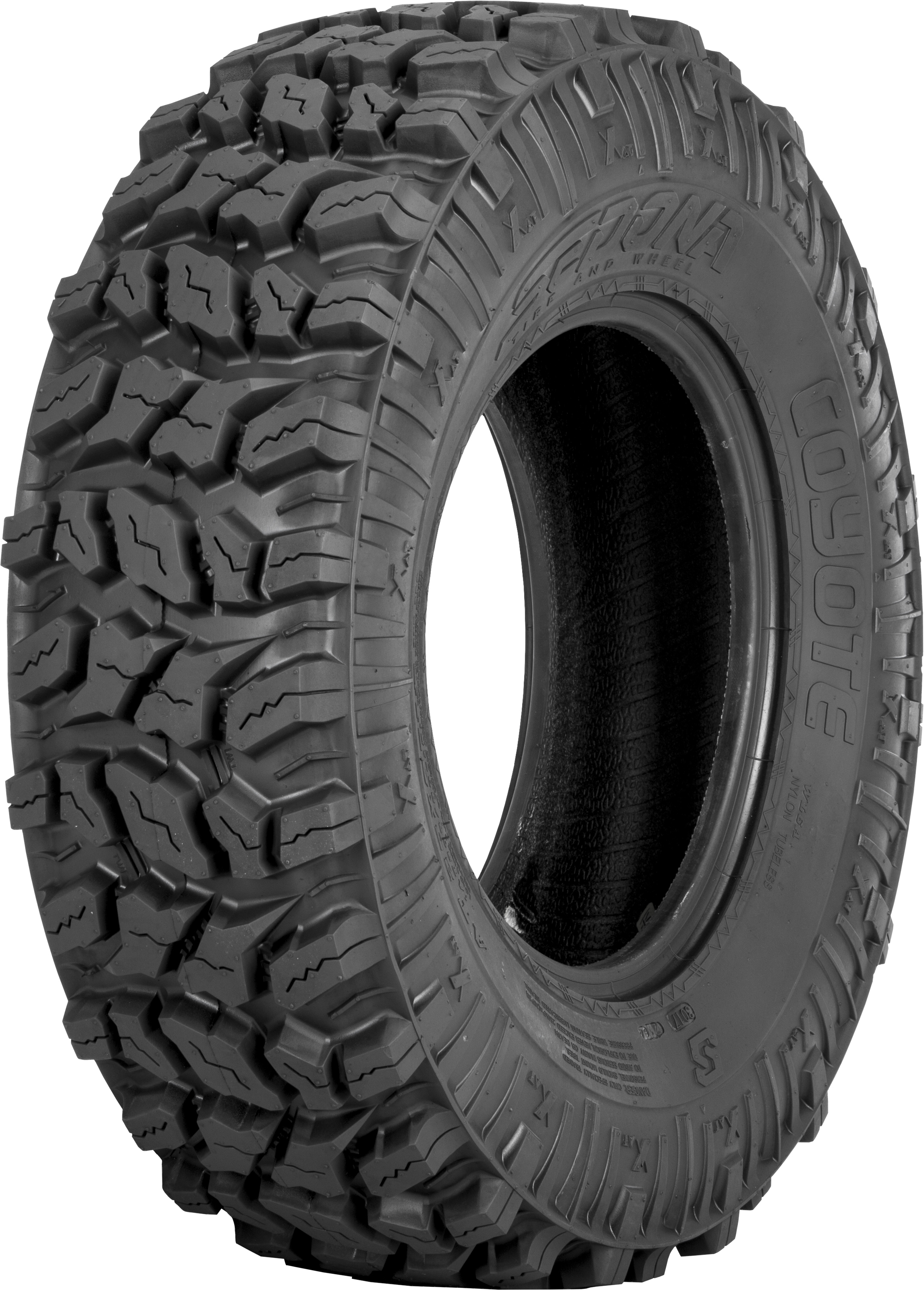 27X9-12 Coyote Front Tire - Bias, 6 Ply 440 LB Load Rating - Click Image to Close