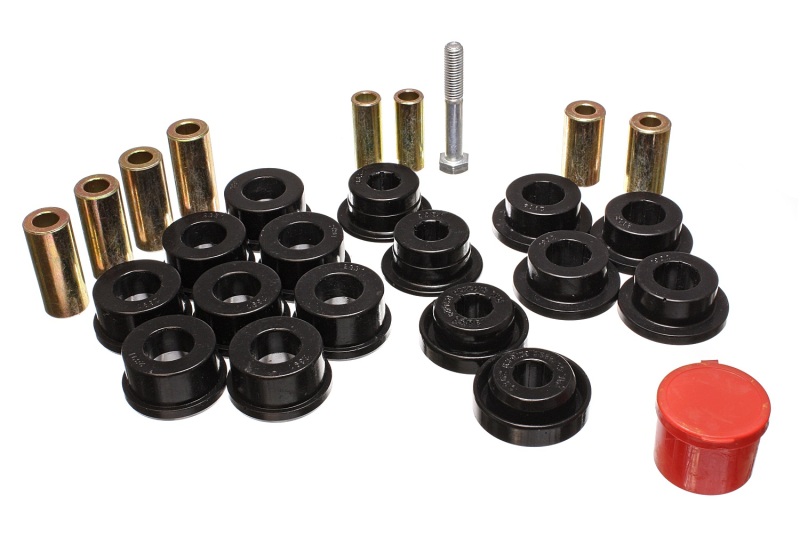 Control Arm Bushings - Front - Black - Click Image to Close