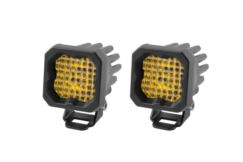 Stage Series C1 LED Pod Pro - Yellow Wide Standard ABL (Pair) - Click Image to Close