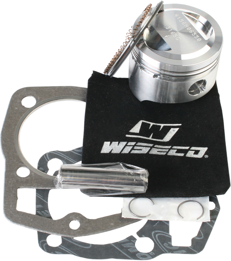 Top End Piston Kit 10:1 Compression - 65.50mm Bore (STD) - For 92-02 Honda XR200R - Click Image to Close