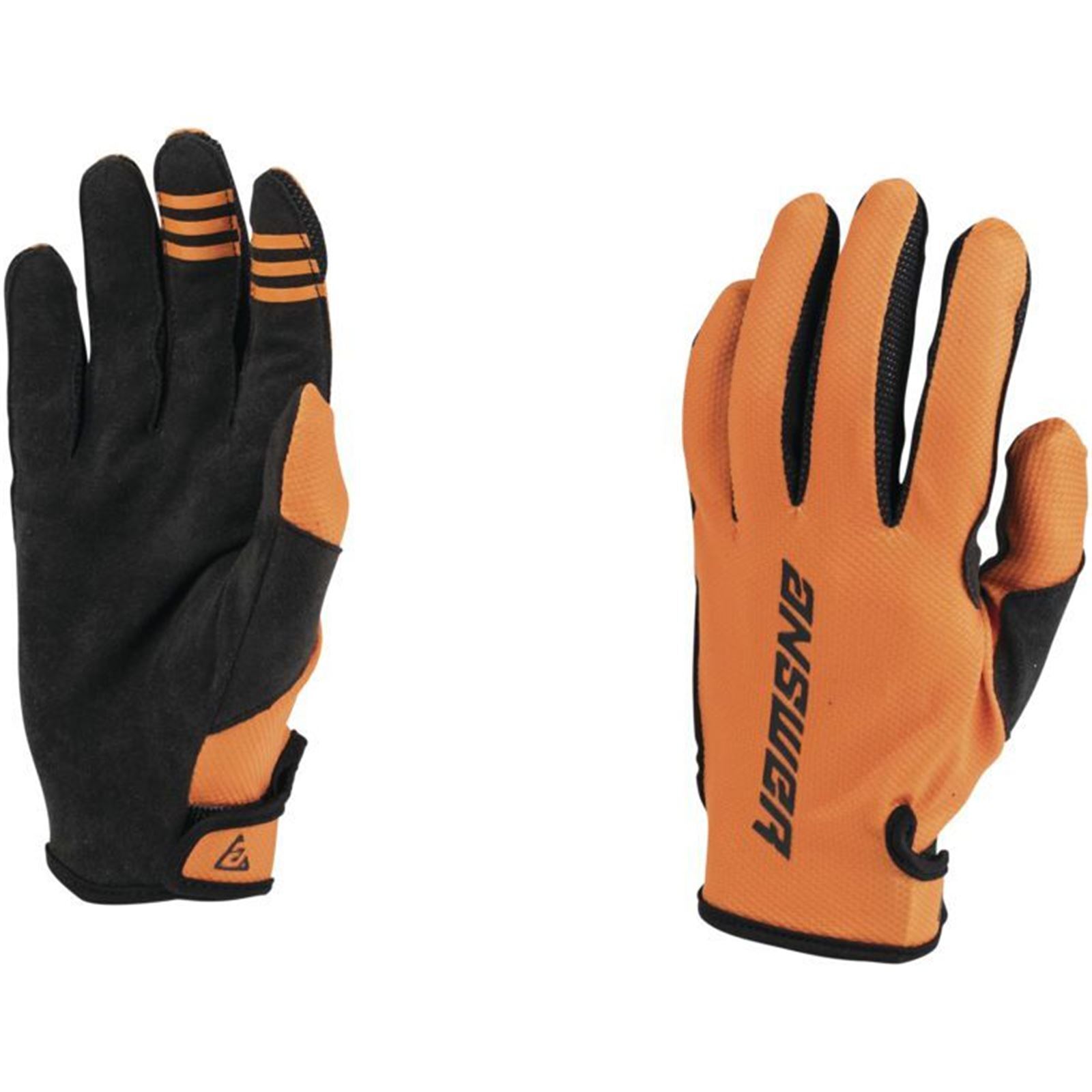 Answer 23 Ascent Glove Orange/Black - XS - Click Image to Close