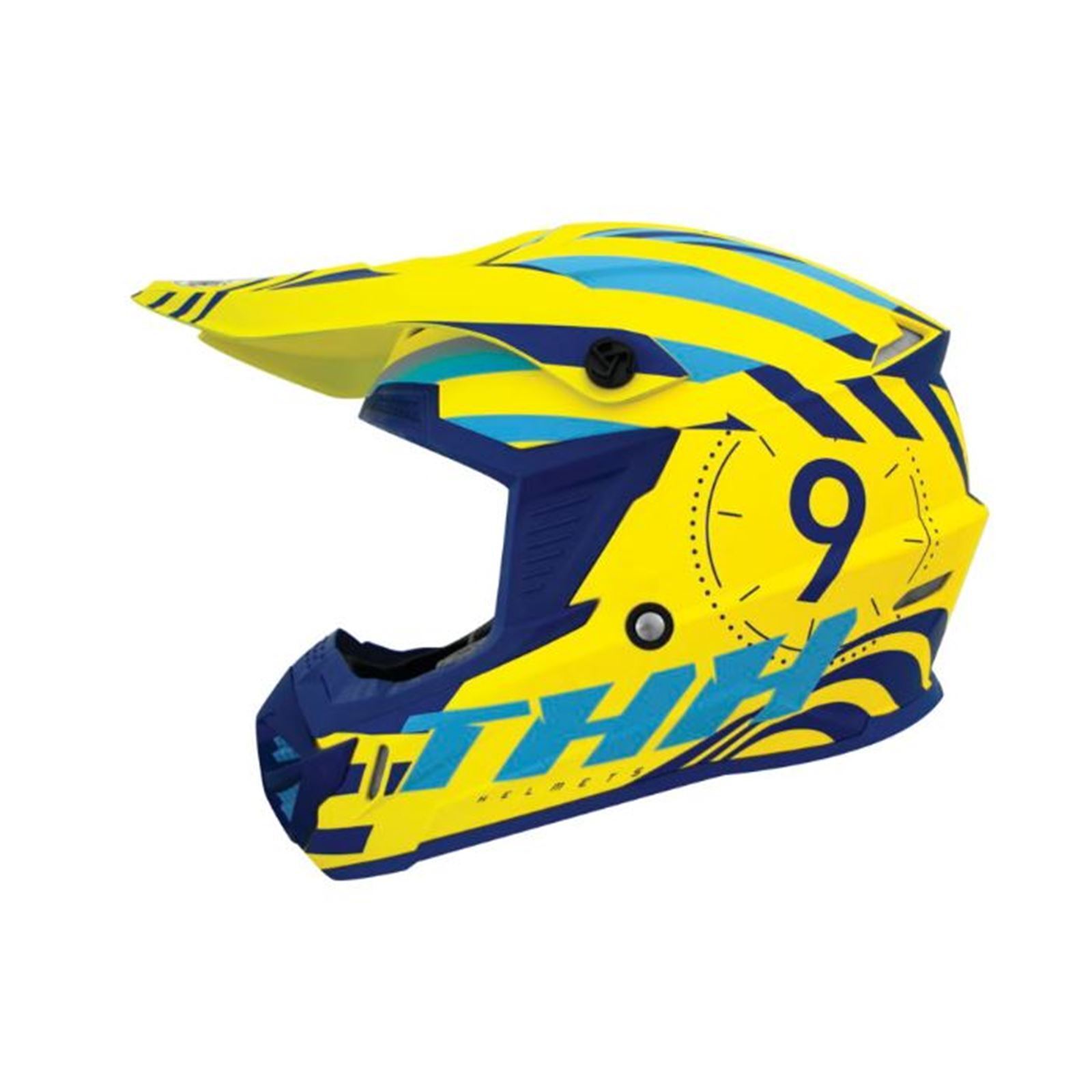 THH Helmets T730X Twister Yelblu Ymd - Click Image to Close