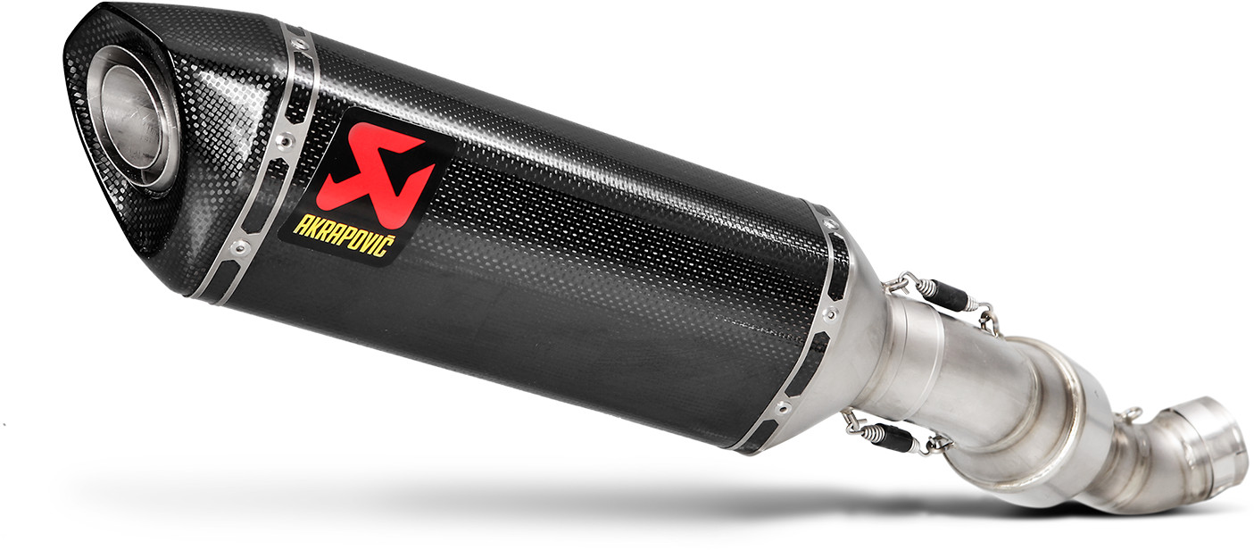 Carbon Fiber Homologated Slip On Exhaust - For 15-16 Aprilia RSV4 RR & RF - Click Image to Close