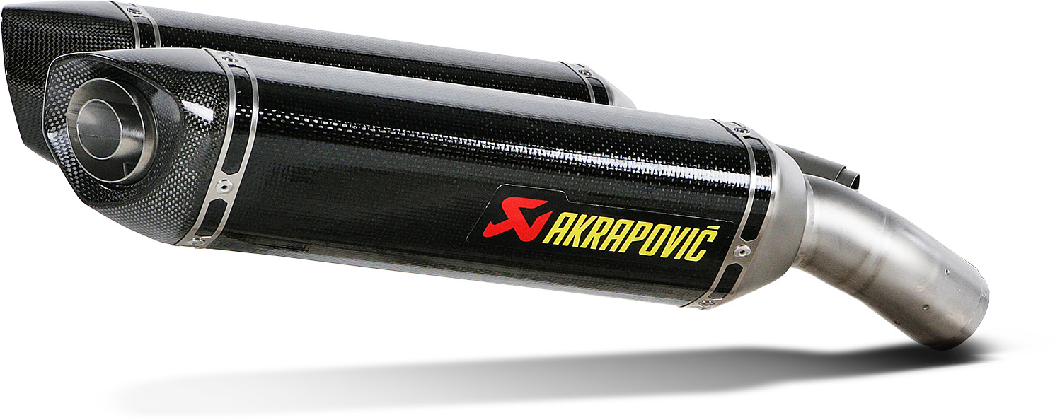 Carbon Fiber Dual Slip On Exhaust - Carbon Fiber Slip On Exhaust - Click Image to Close