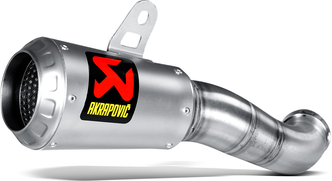 Stainless Steel Slip On Exhaust - For 15-21 Yamaha R3 - Click Image to Close