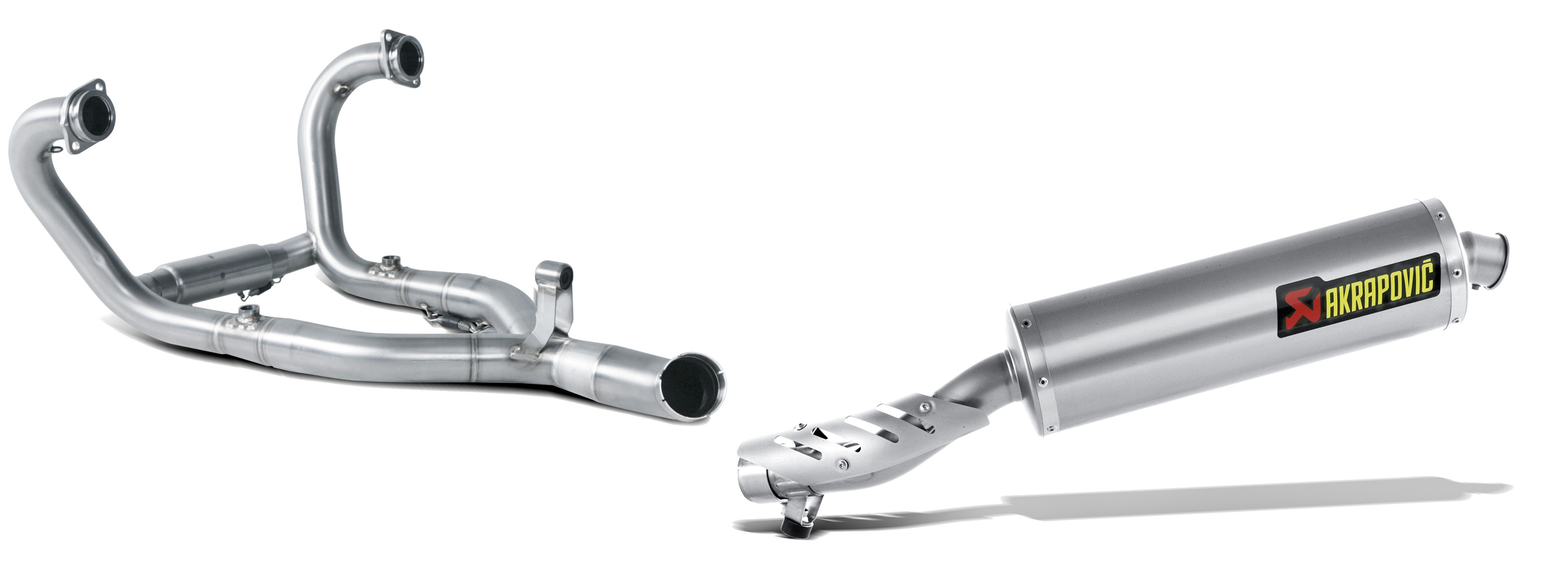 Titanium & Stainless Steel Full Exhaust - For 04-09 BMW R1200GS & Adventure - Click Image to Close