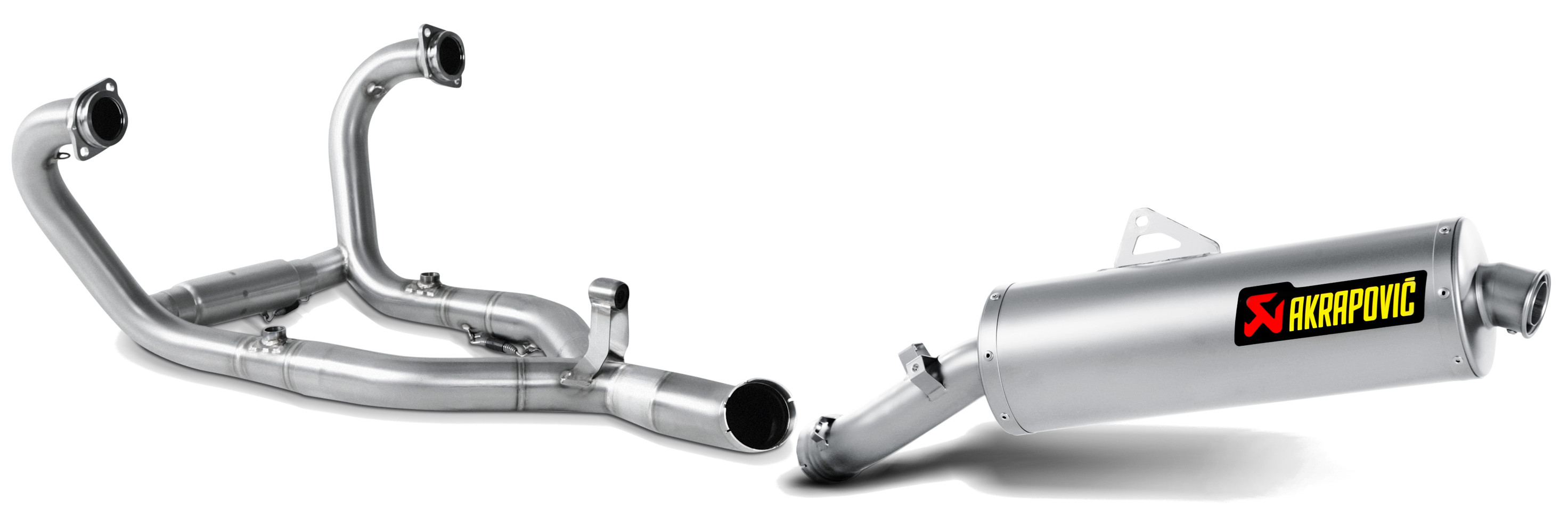 Titanium & Stainless Steel Full Exhaust - For 10-13 BMW R1200GS & Adventure - Click Image to Close