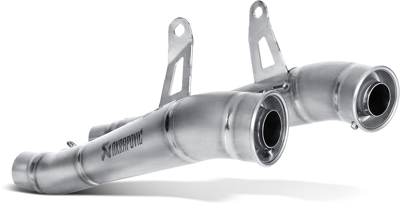 Titanium Megaphone Dual Slip On Exhaust - For 14-20 Kawasaki Ninja 1000 & Z1000 - Click Image to Close