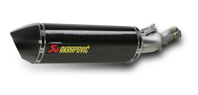 Carbon Fiber Low Mount Slip On Exhaust - For 10-15 Honda VFR1200F - Click Image to Close