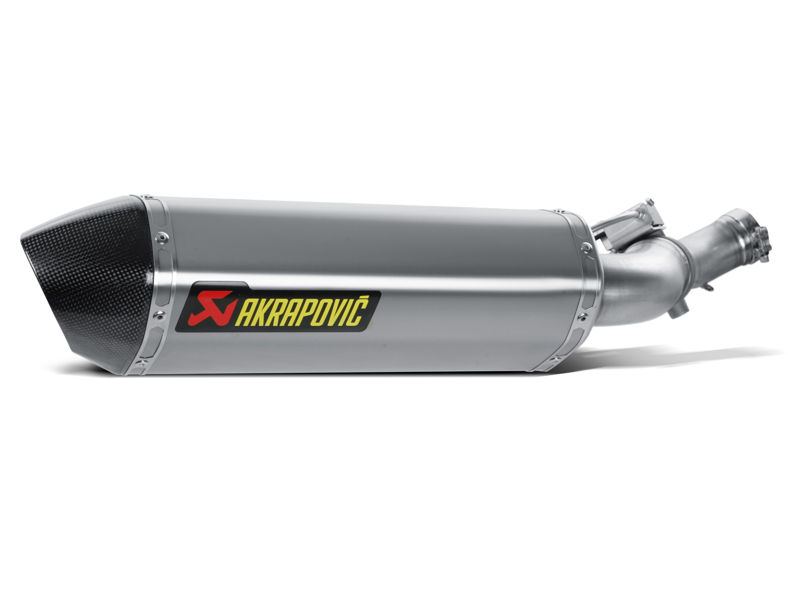 Titanium Low Mount Slip On Exhaust - For 10-15 Honda VFR1200F - Click Image to Close