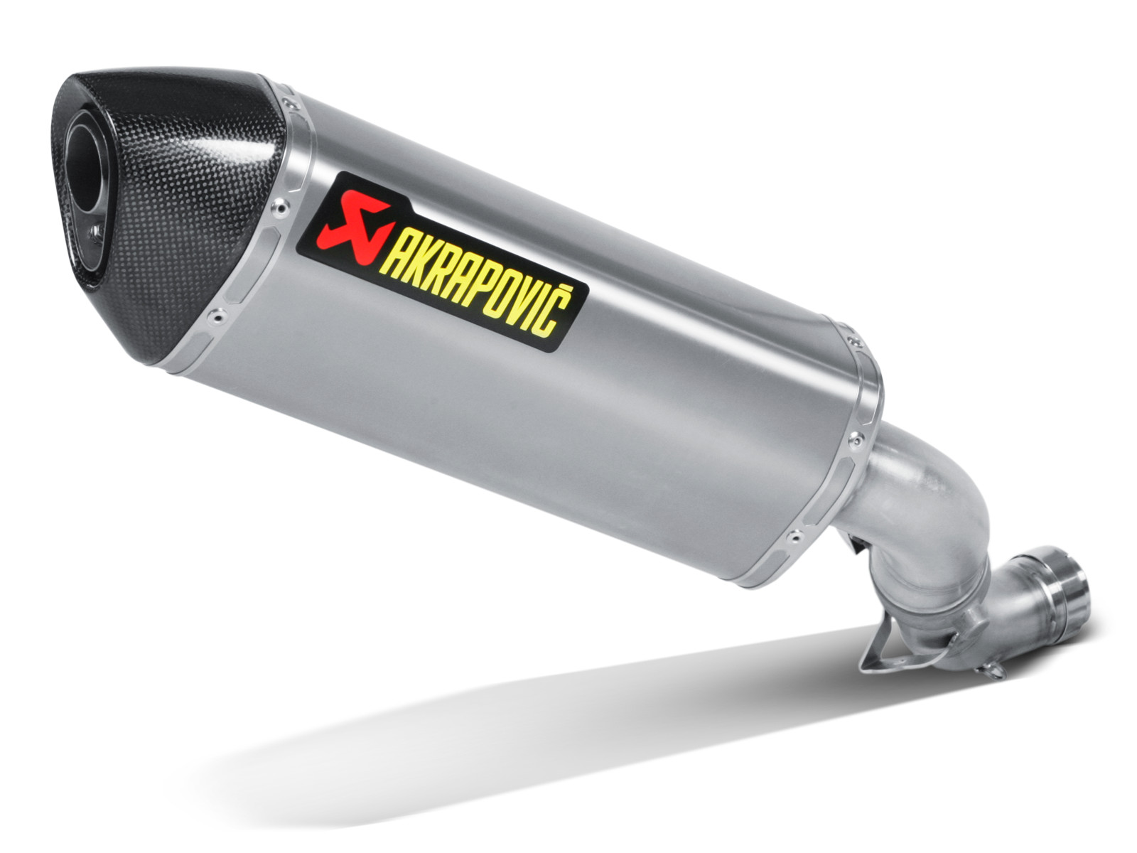 Titanium High Mount Slip On Exhaust - For 10-15 Honda VFR1200F - Click Image to Close