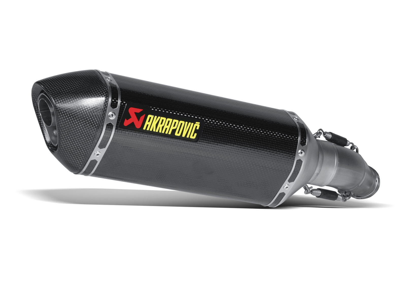 Carbon Fiber Street Slip On Exhaust - For 11-24 Suzuki GSXR600 GSXR750 - Click Image to Close