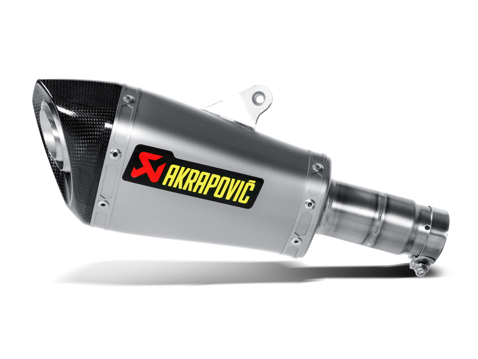 Titanium Slip On Exhaust - For 10-20 Yamaha R6 - Click Image to Close