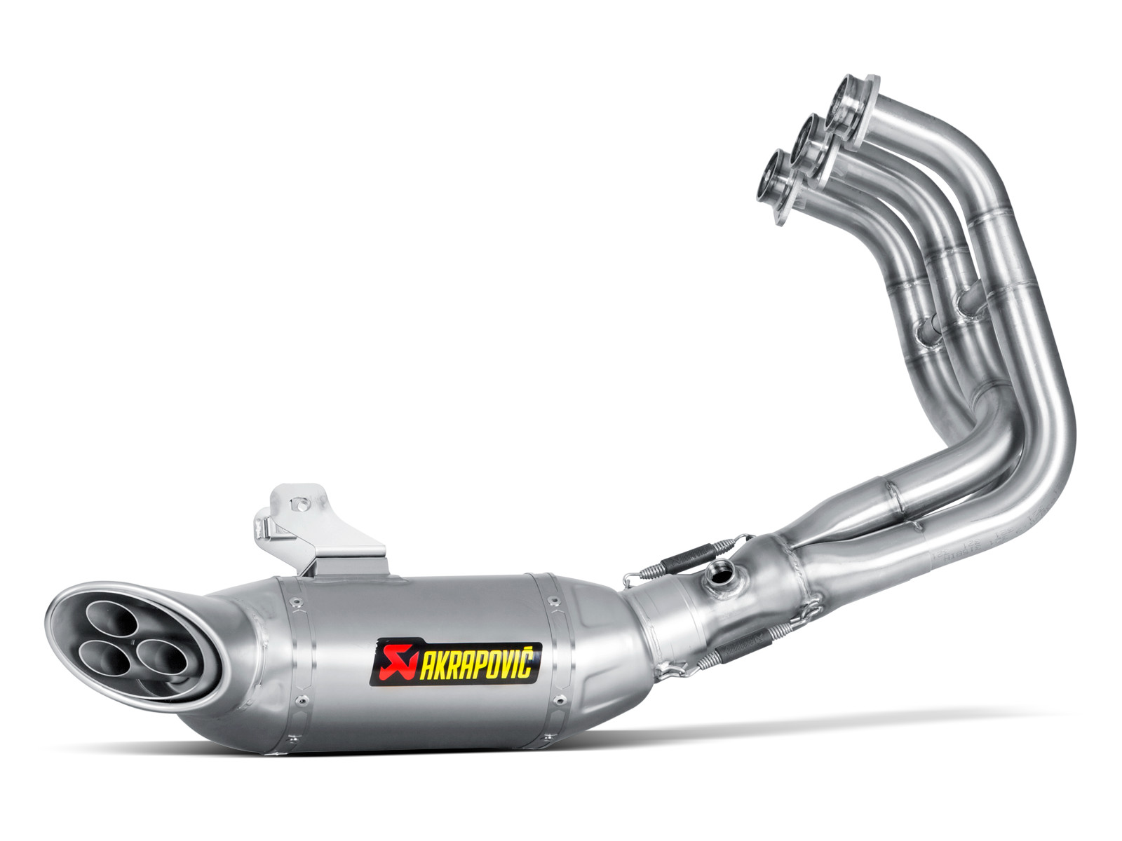 Racing Line Full Exhaust System w/ Titanium Muffler - For 14-16 Yamaha FJ-09 FZ-09 MT-09 - Click Image to Close