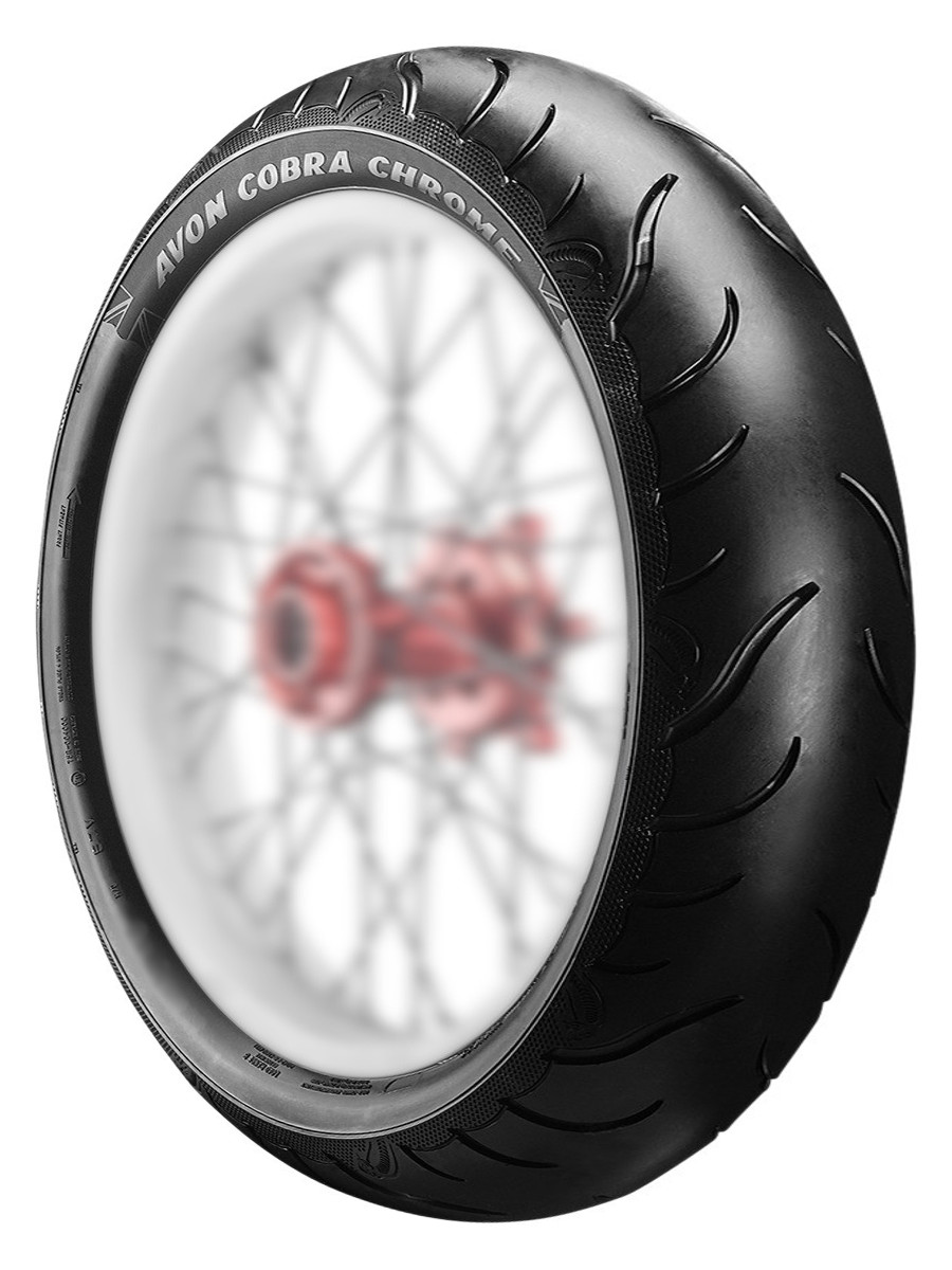 Cobra Chrome AV91 Front Tire 130/70VR18 - Click Image to Close