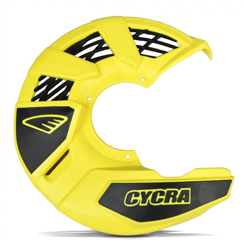 Cycra Disc Cover - Yellow - Click Image to Close