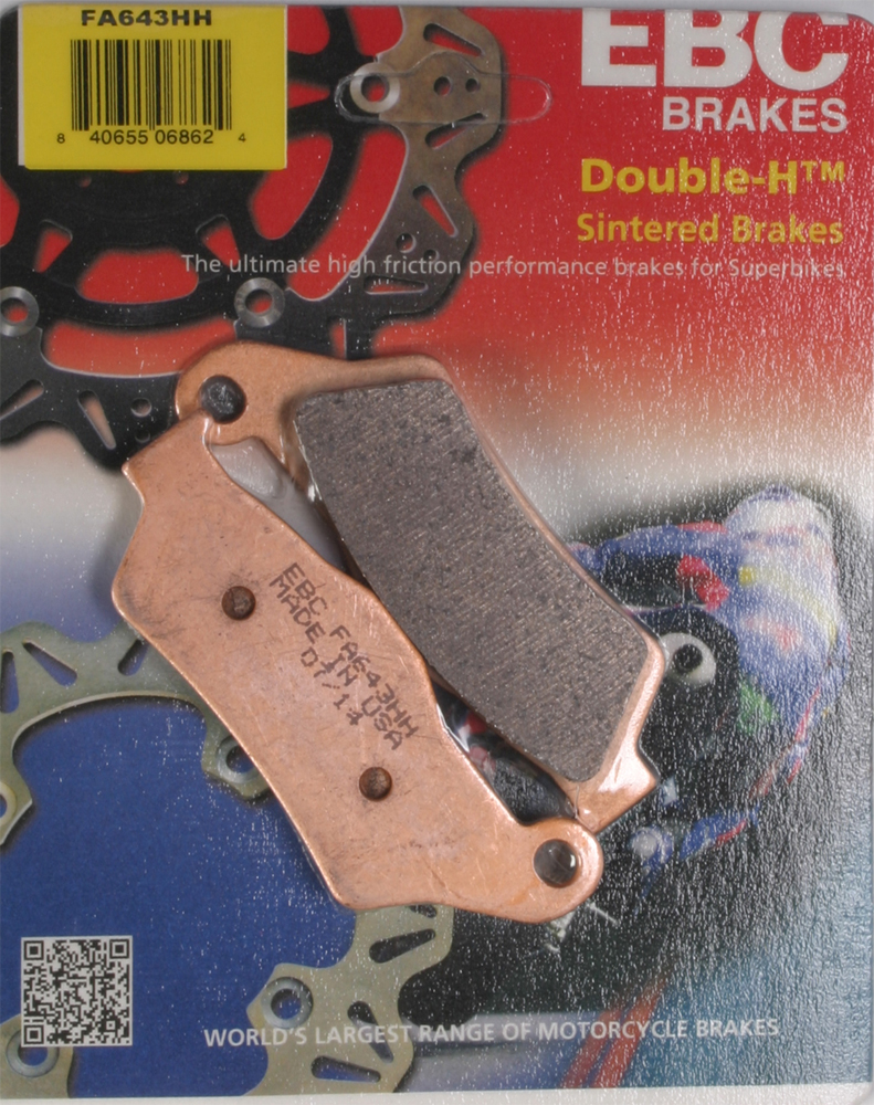 Sintered Double-H Brake Pads - Click Image to Close