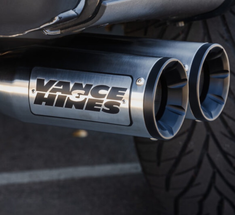 Vance & Hines Ford 2015-2020 F150 Eliminator Brushed Catback Exhaust - Click Image to Close