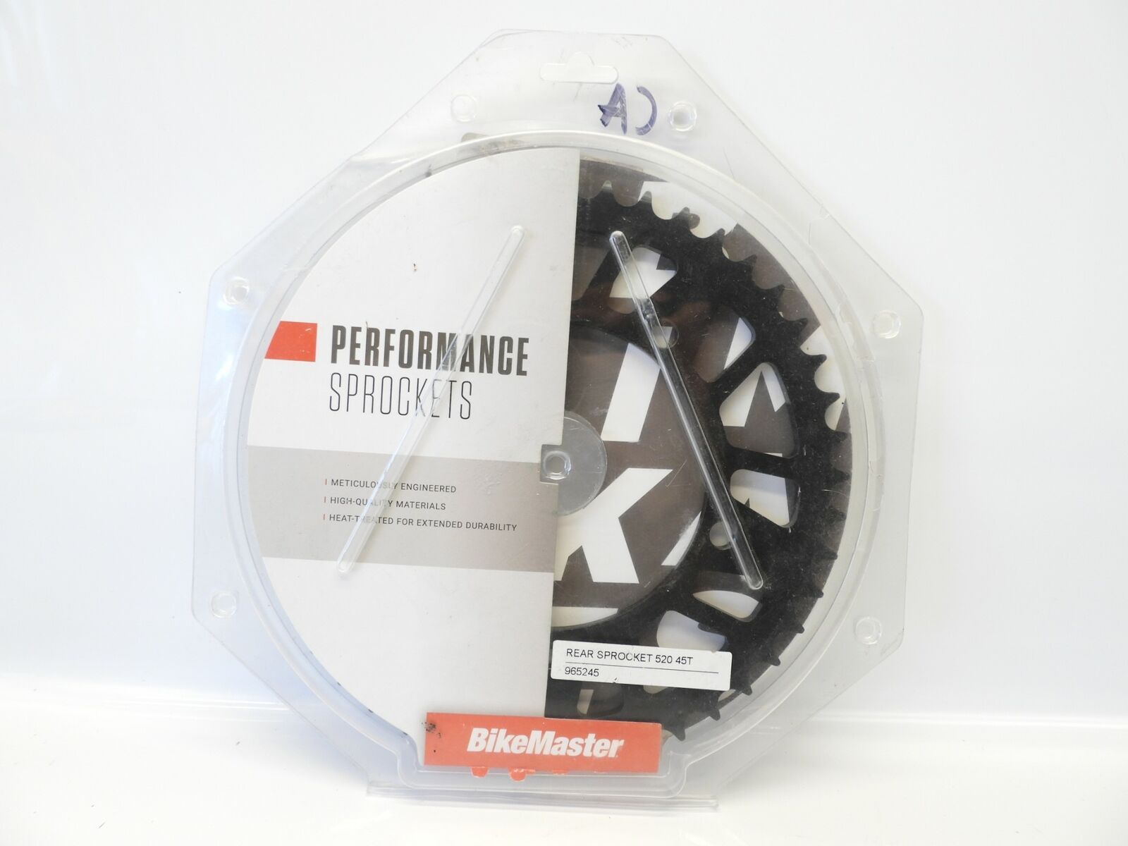 Suzuki Rear Steel Sprocket 520 45T - Black - Click Image to Close