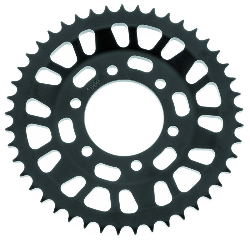 Yamaha Rear Steel Sprocket 428 45T - Black - Click Image to Close