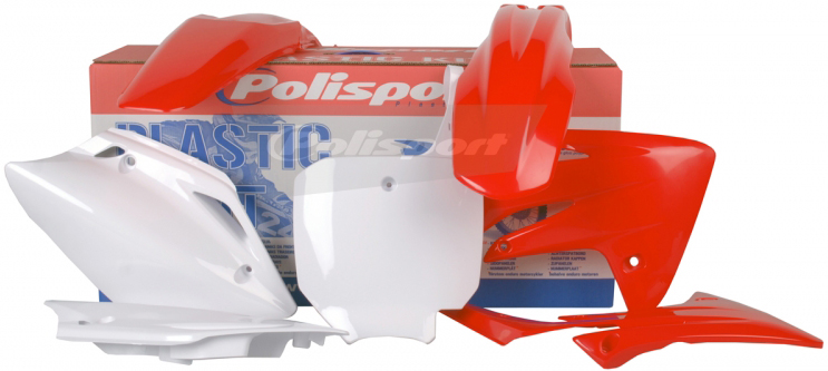 Plastic Kit - Original Red - For 07-19 Honda CRF150R /Expert - Click Image to Close