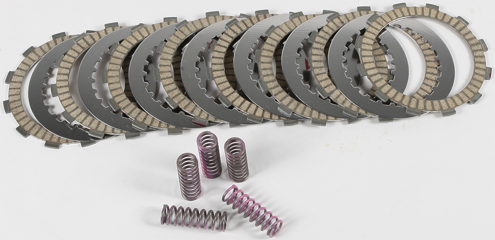 FSC Complete Clutch Plate & Spring Kit (8 Plates) - For 10-17 Honda CRF250R - Click Image to Close