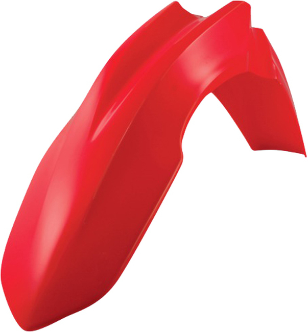 Front Fender - Red - For 09-12 Honda CRF450R 10-13 CRF250R - Click Image to Close