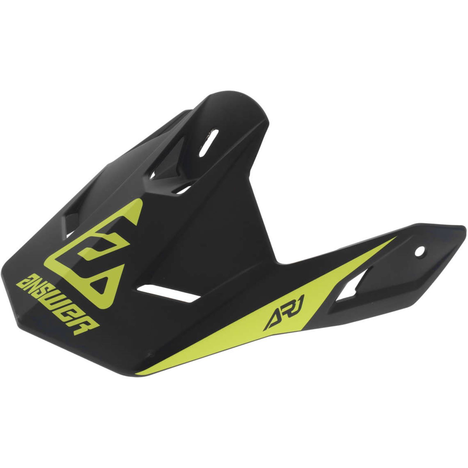 Answer AR1 Bold Visor Hyper Acid/Black - Youth - Click Image to Close