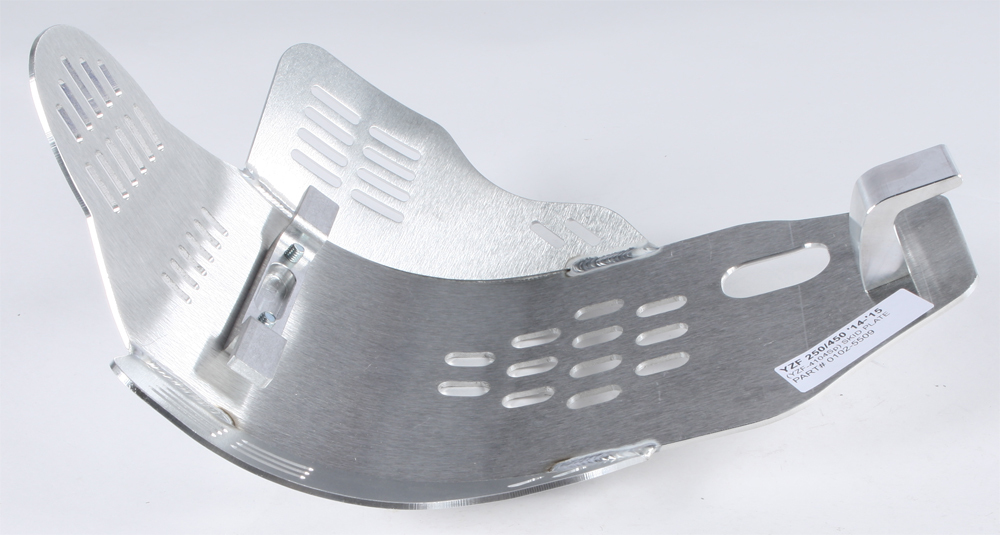 Aluminum Skid Plate - For 14-17 Yamaha YZ450F & 14-18 YZ250F - Click Image to Close