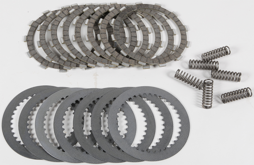 DRC Complete Clutch Kit - Cork CK Plates, Steels, & Springs - For 08-16 Suzuki RMZ450 - Click Image to Close