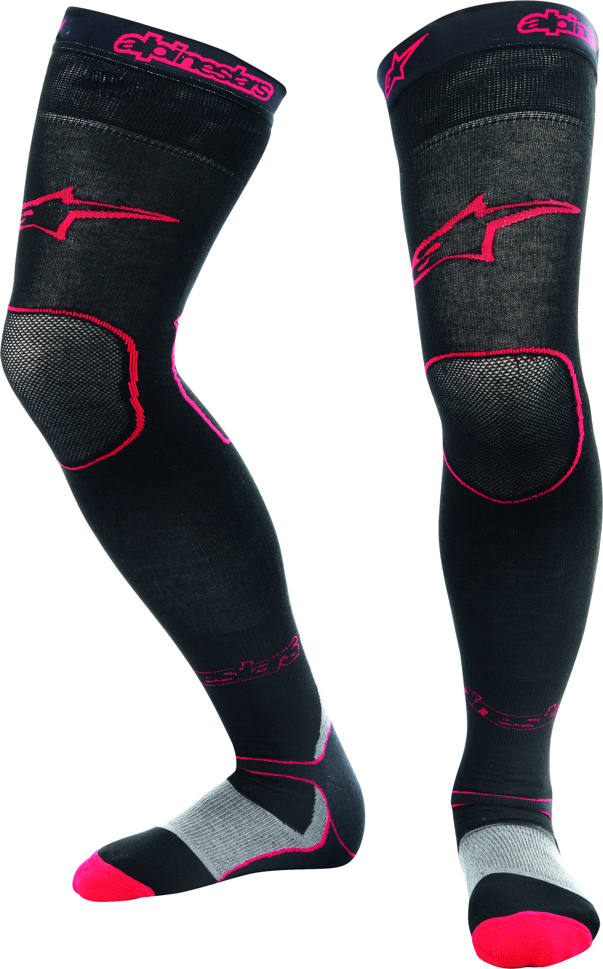 Long MX Socks Black Large/X-Large - Click Image to Close