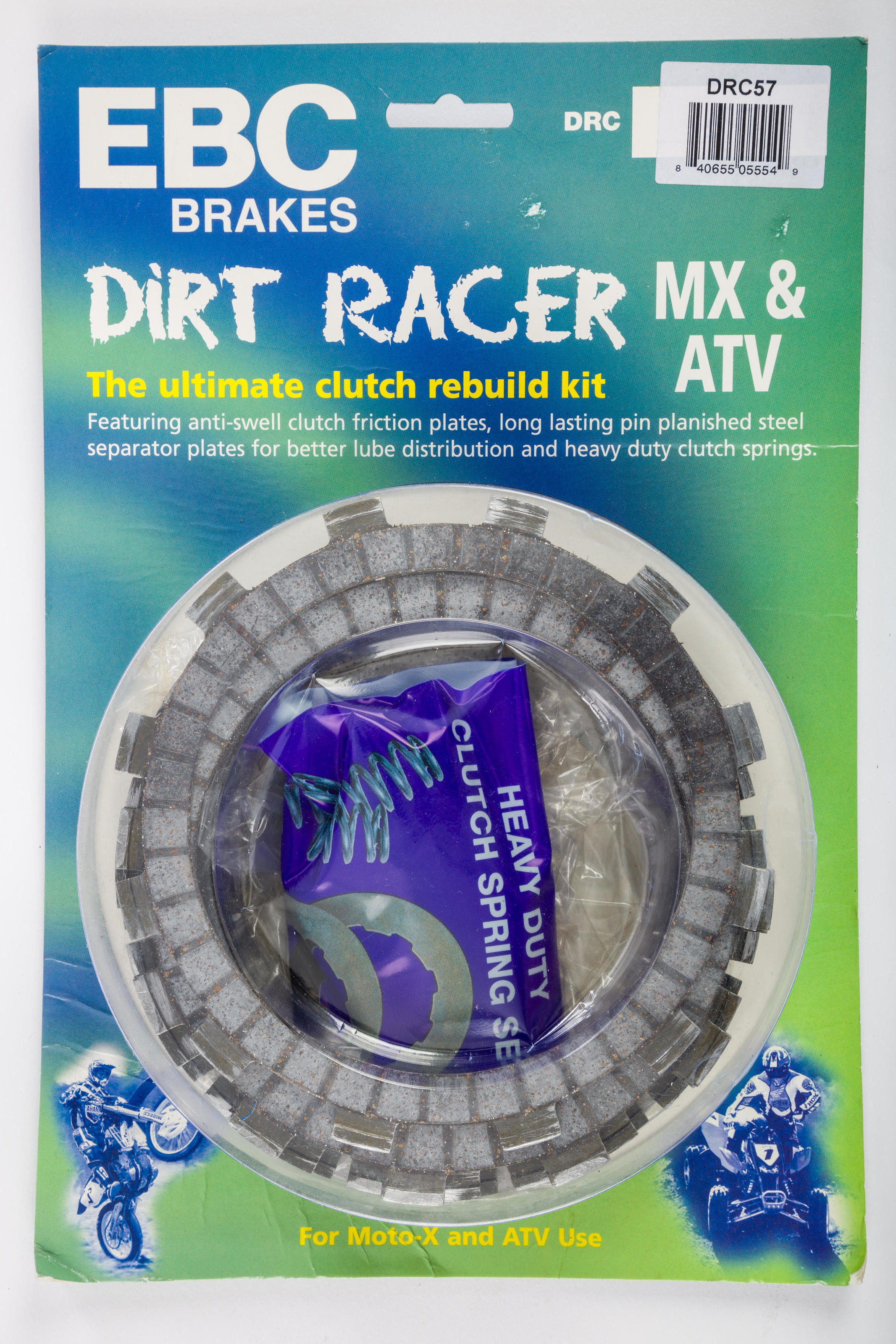 DRC Complete Clutch Kit - Cork CK Plates, Steels, & Springs - Yamaha TT600 XT600 - Click Image to Close