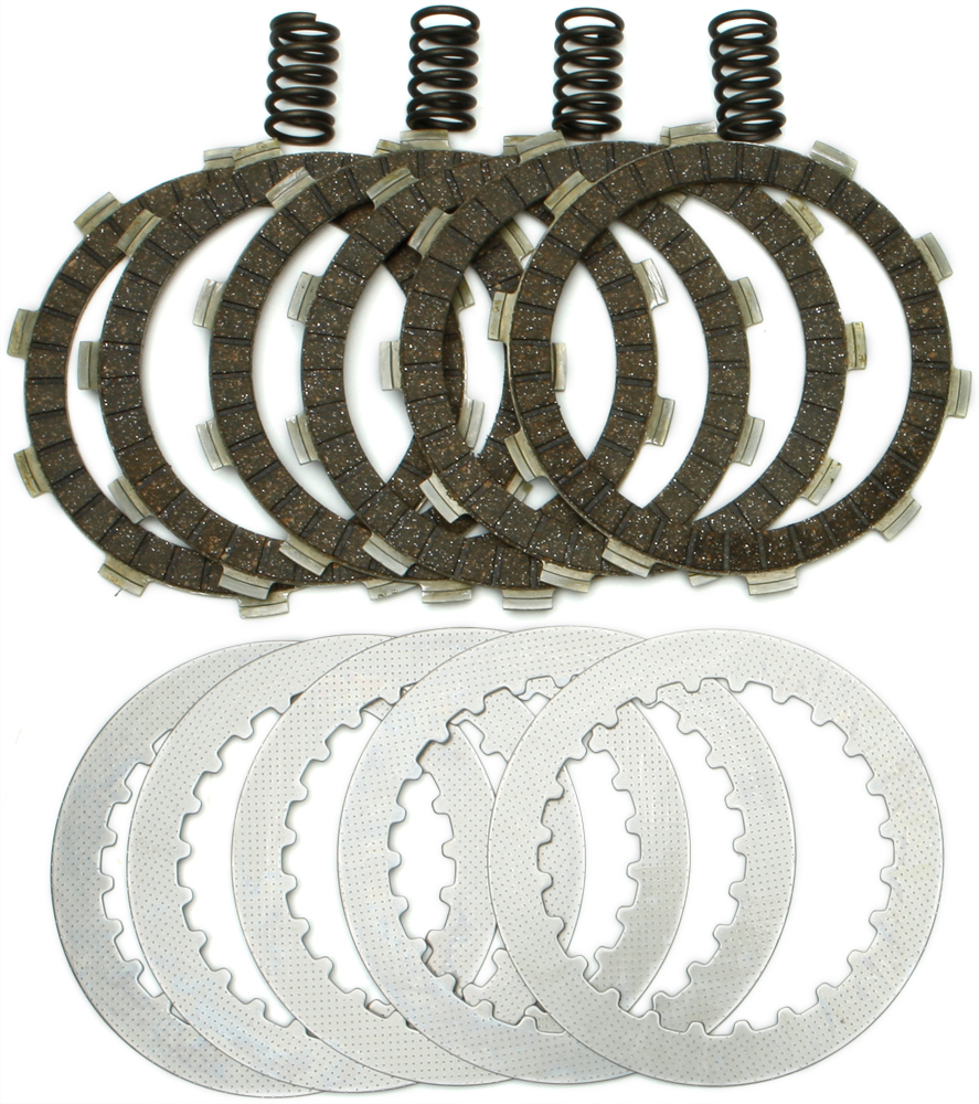 DRC Complete Clutch Kit - Cork Plates, Steels, & Springs - For 86-04 300-450 Fourtrax - Click Image to Close