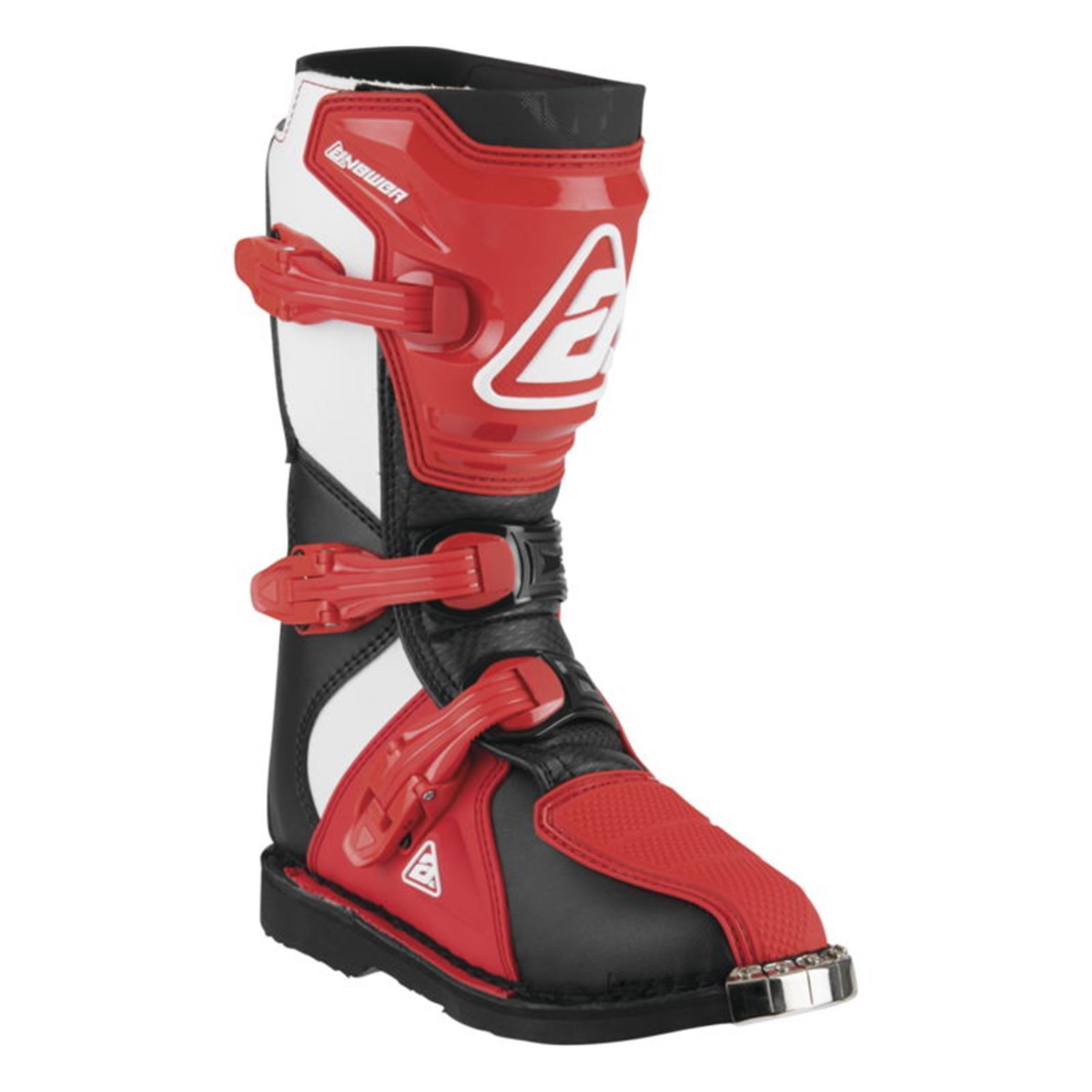 Answer AR1 Boot Black/Red Youth - 5 - Click Image to Close