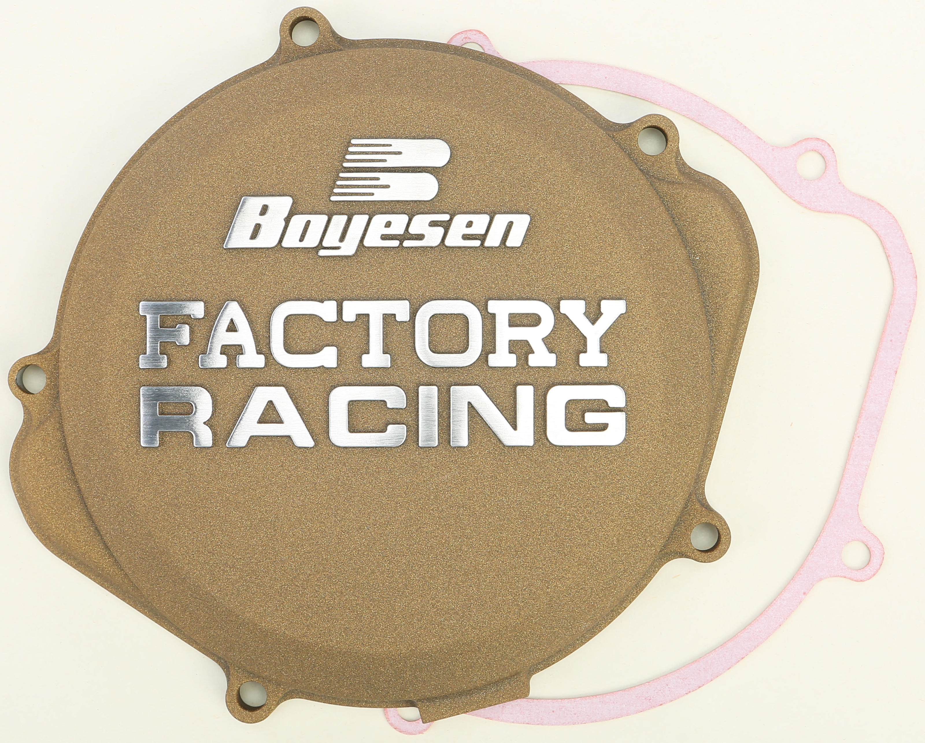 Factory Racing Clutch Cover Magnesium - For 04-09 Honda CRF250R - Click Image to Close