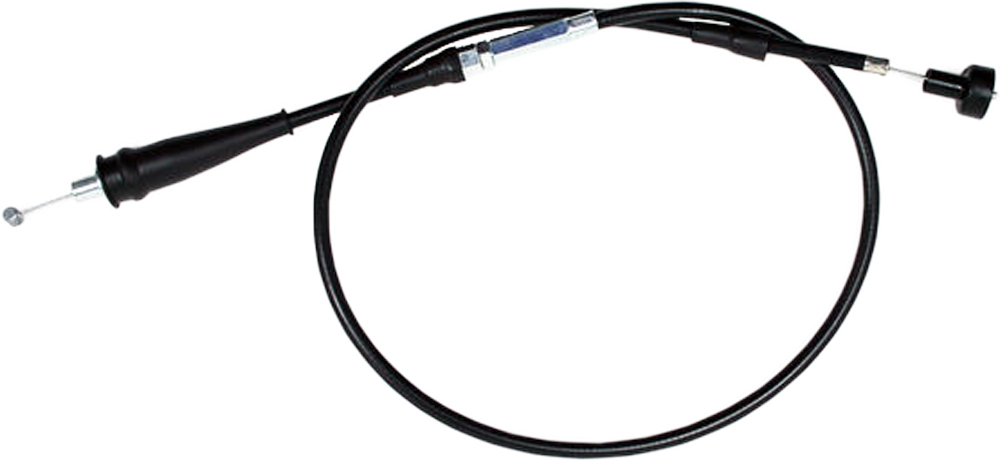 Black Vinyl Throttle Cable - Yamaha YT125/175 - Click Image to Close