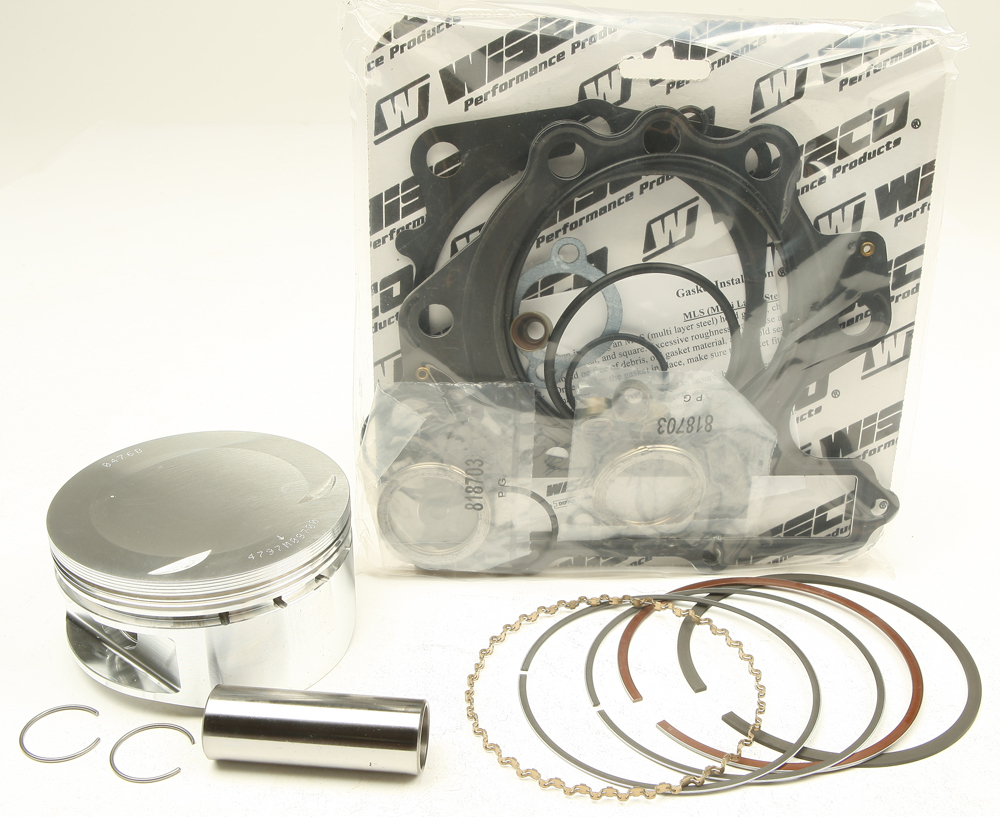 Top End Piston Kit 97.00mm Bore (+2.00mm) - For 98-01 Yamaha Grizzly 600 - Click Image to Close