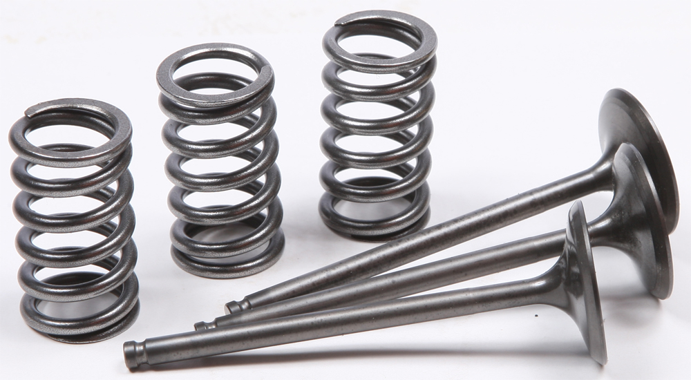 Steel Intake Valve/Spring Kit - For 03-14 Yamaha WR450F YZ450F - Click Image to Close