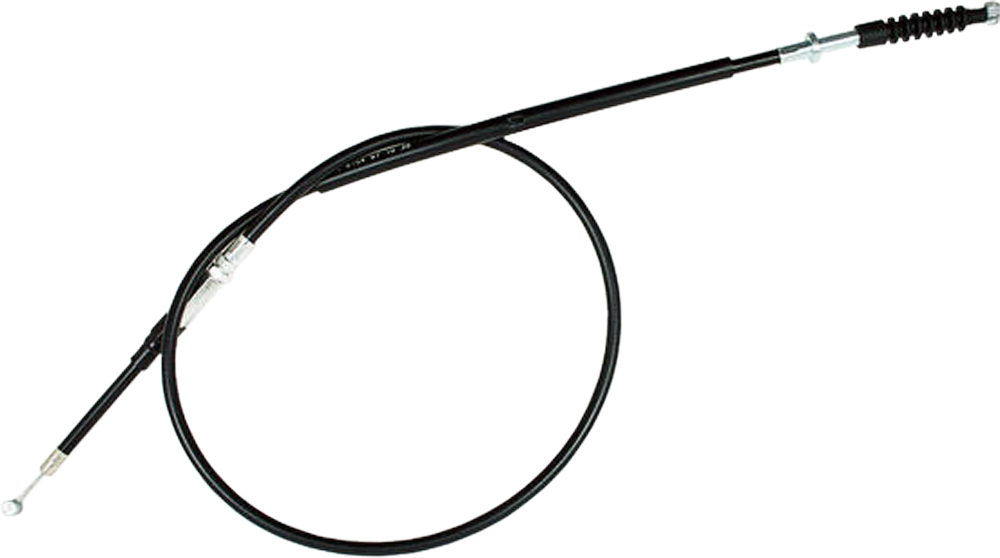 Black Vinyl Clutch Cable - For 88-89 Kawasaki KX250 KX500 - Click Image to Close