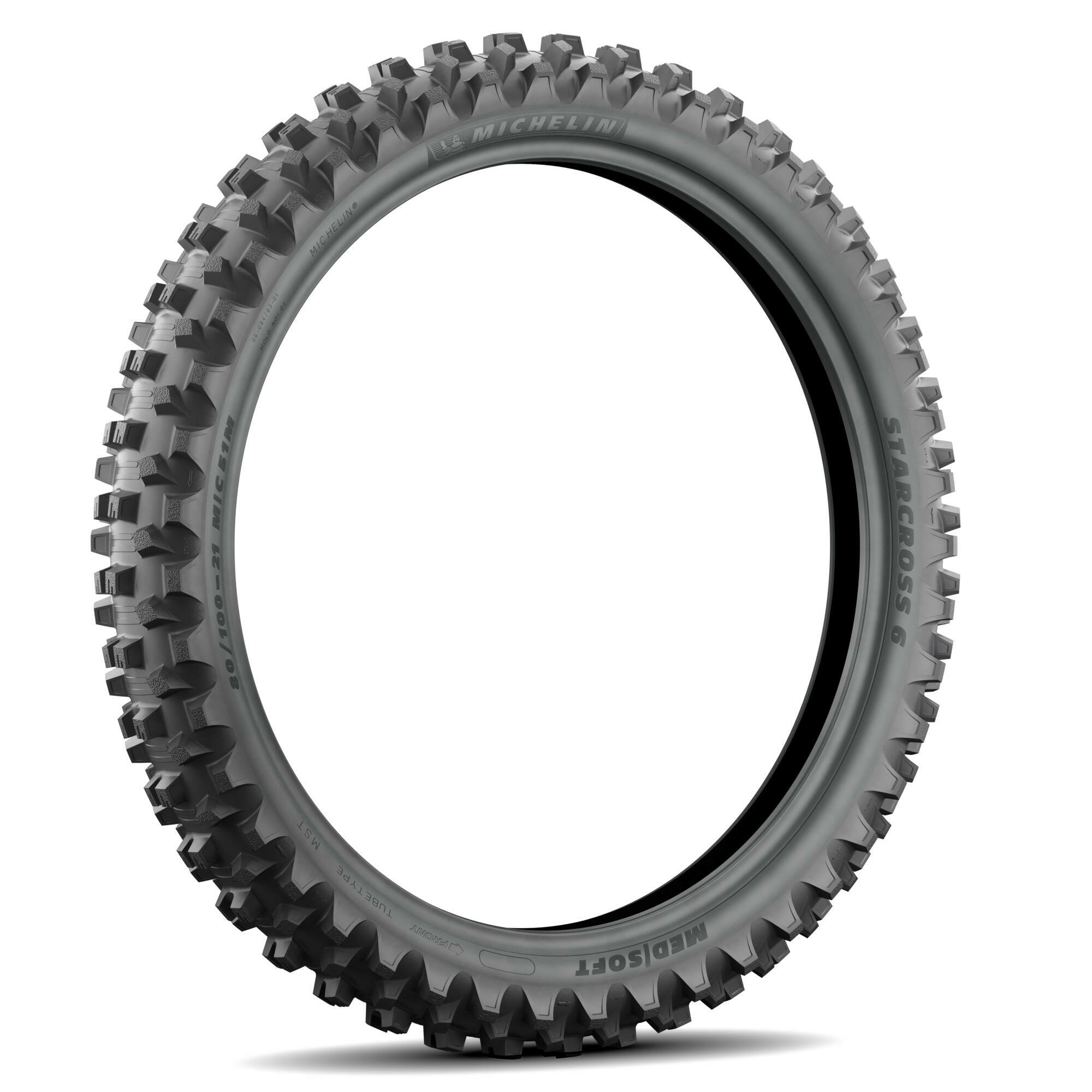 Starcross 6 Medium/Soft Front Tire 80/100-21 - Click Image to Close