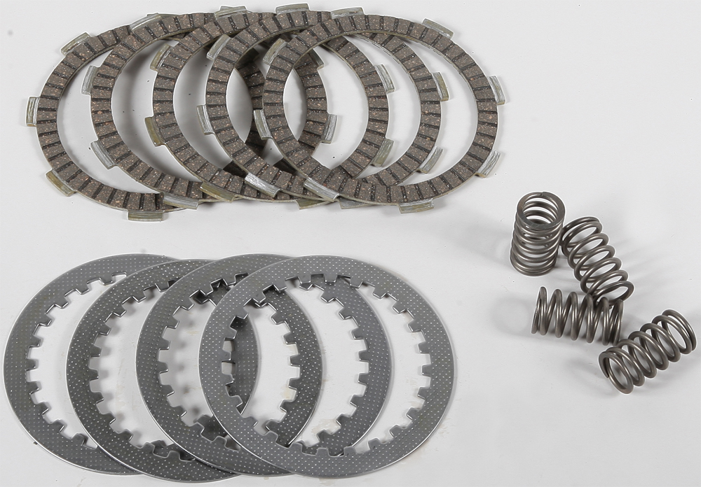 DRC Complete Clutch Kit - Cork CK Plates, Steels, & Springs - For Honda CR80/85 R/RB - Click Image to Close