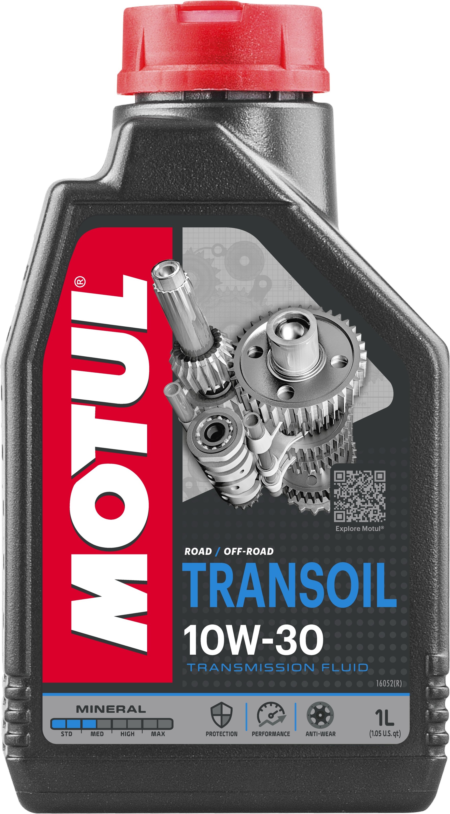 Motul Transoil 10W30 1L Technosynthese Gear Oil - Transmission fluid for motorcycles and ATVs - Click Image to Close