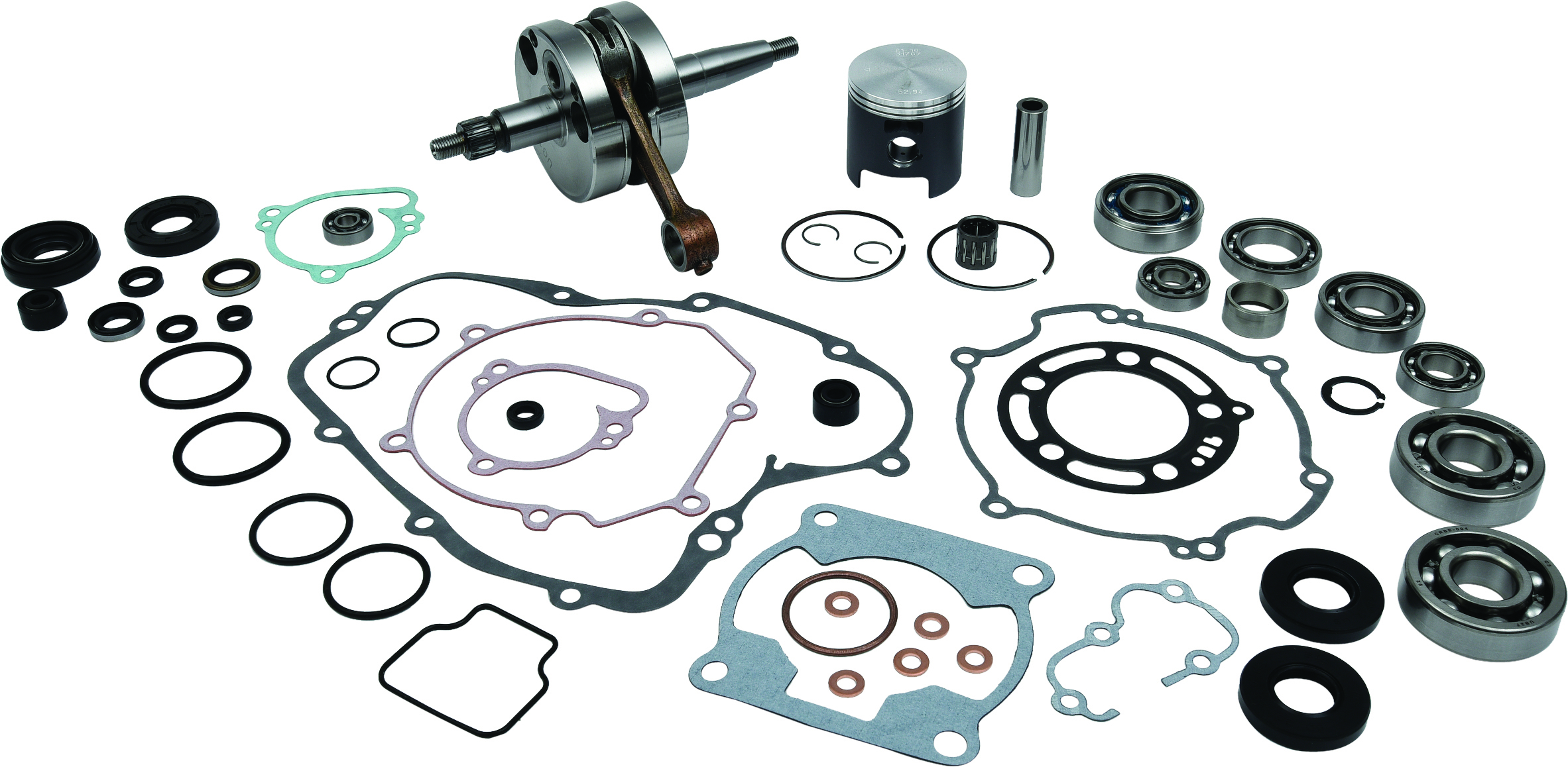 Vertex Pistons Wr Engine Bottom End Kit - Click Image to Close